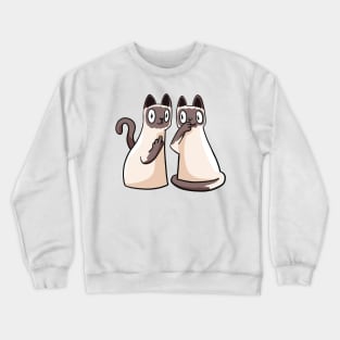 Siamese Cat Crewneck Sweatshirt